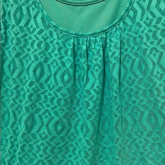 Prana Mika Tank Burnout Double Layer Racer Back Yoga, Run,, XS. Dragon Fly Green - Picture 9 of 16